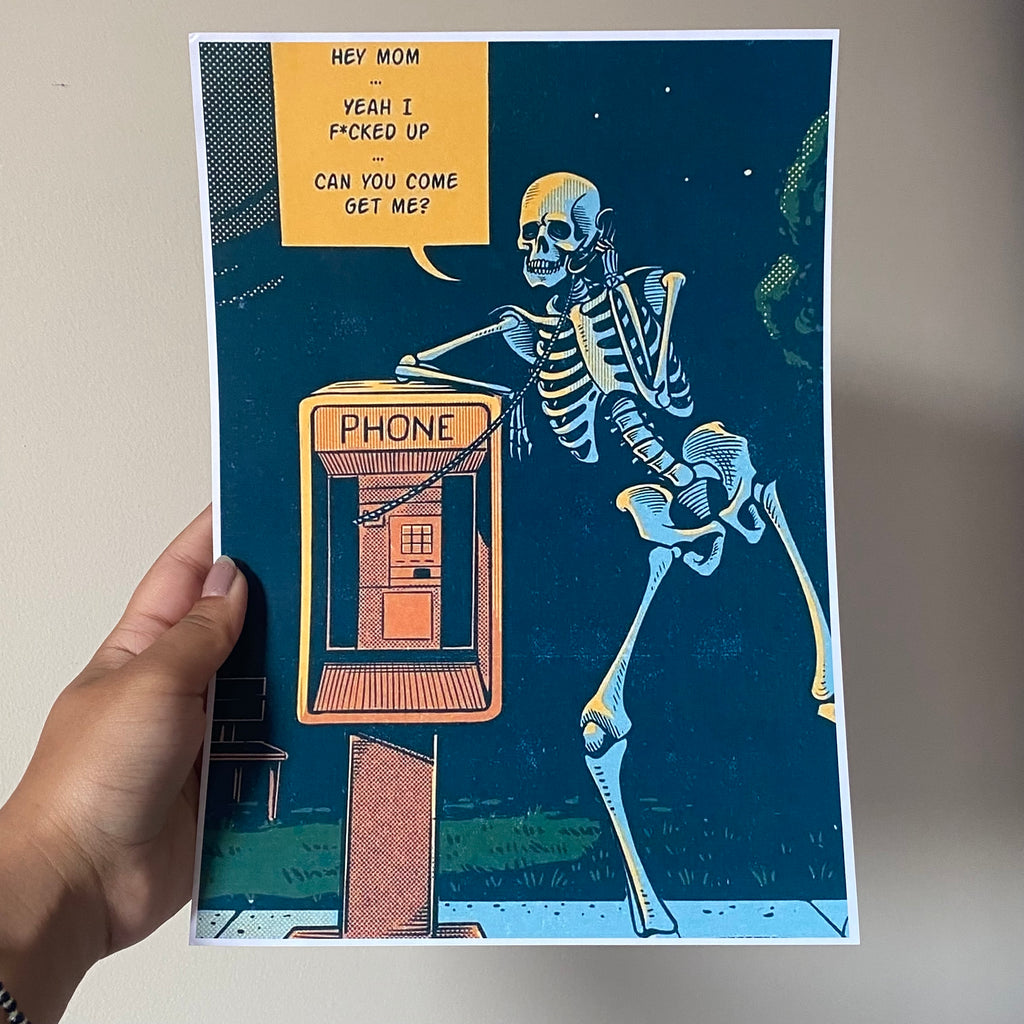 A4 wall poster