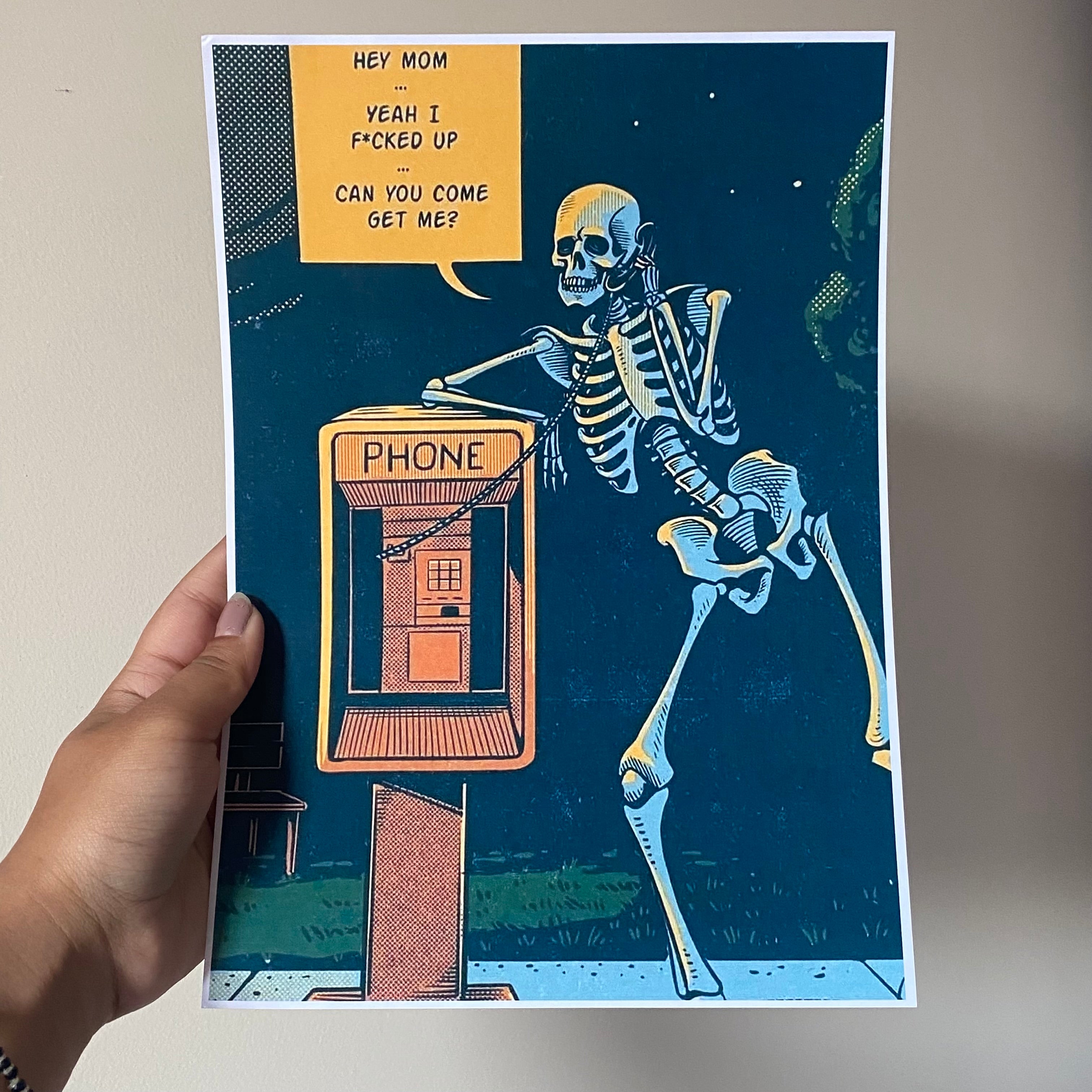 A4 wall poster