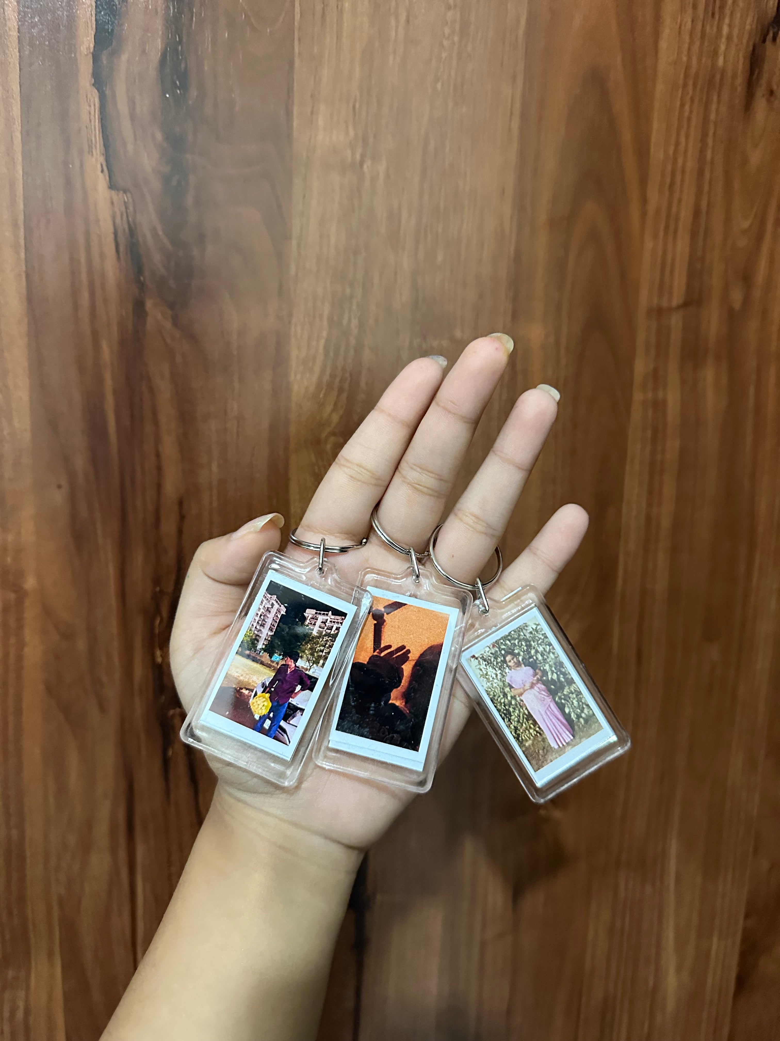 Double sided keychain